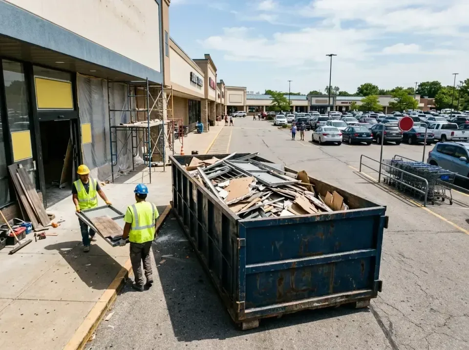 retail-store-renovation-debris-003 — frequently asked questions, Roll-off Dumpster Rentals in Lake Jackson, TX